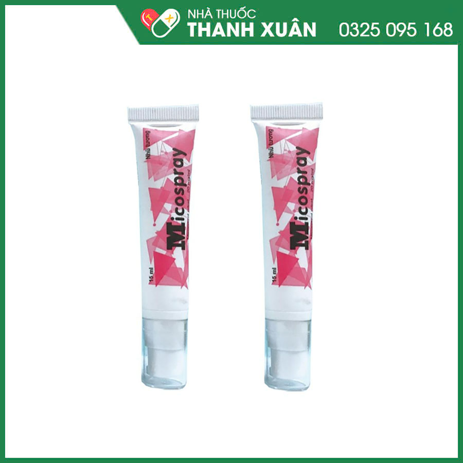 Micospray thuốc điều trị nấm âm đạo và điều trị nấm ngoài da